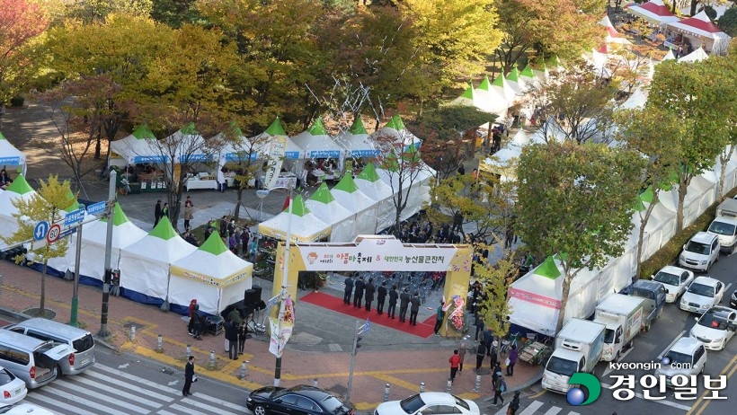 대한민국 대표축제 '제12회 아줌마 축제·농산물 큰잔치 개막