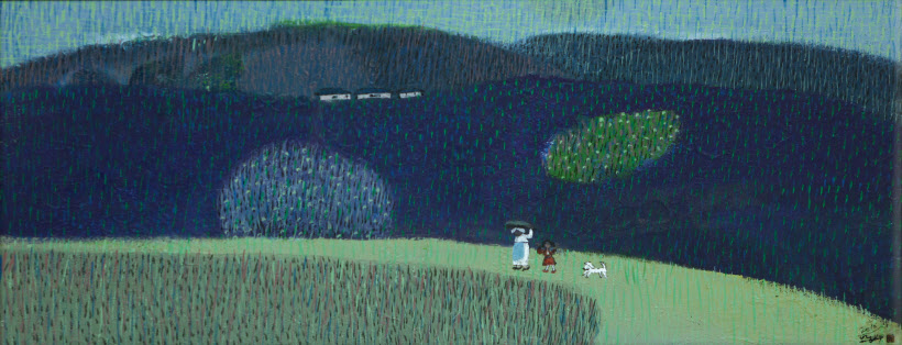 단원미술관 박영복, 일상일기, Acrylic on canvas, 2011