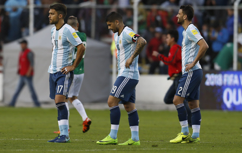 대 아르헨티나 볼리비아 아르헨티나, 월드컵