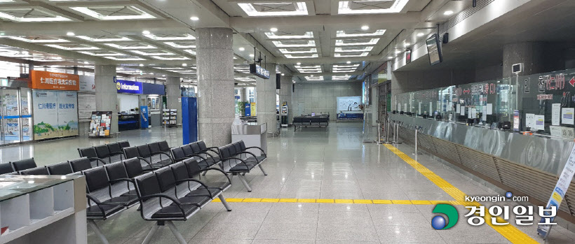 코로나 직격탄 맞은 인천항 국제여객터미널