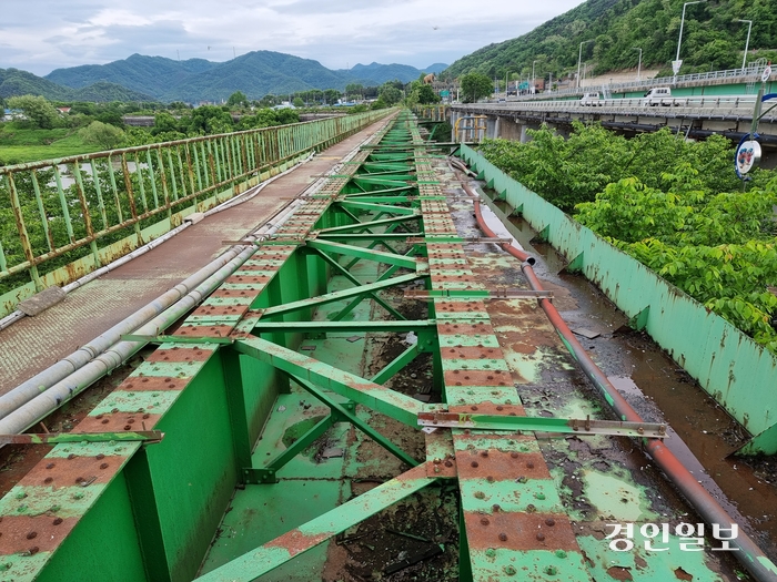 경원선 국철이었던 한탄강 철교가 100여 년만에 국가등록문화유산등록을 기다리고 있다. 2024.5.8 연천/오연근기자 oyk@kyeongin.com