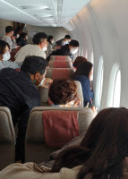 하늘위 호텔 '한반도 일주'…항공 여행 갈증 푼 '아시아나 비행'