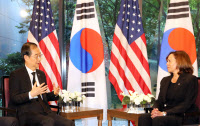 [포토] 한덕수 국무총리, 해리스 미국 부통령과 도쿄 회담