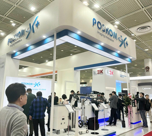 포스콤 서울 국제의료기기 전시회서 휴대용 AI 엑스레이 선보여