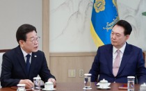 이재명, 尹대통령에 거부권유감·채상병특검·이태원특별법 요구