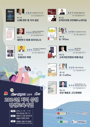 인천 중구, '개항도시 인문학' 수강생 모집