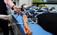 [포토] 헌혈로 생명 나누는 인하대병원 직원들